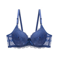 Lace Hollow Massage Push Up Bras Underwear For Women