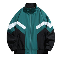Suit Boys Sports Stand Collar Stitching Teenagers