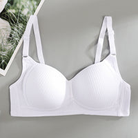 Summer Seamless Small Chest Gathered Pure Cotton