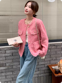 Assel Chanel-style Down Jacket For Women