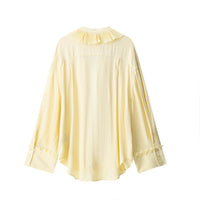 European And American Style Solid Color Strap Loose V-neck Shirt Dress