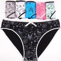 Women's printed low-rise briefs