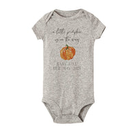 Baby triangle creeper short sleeve