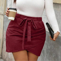 Solid Color Casual Design Bohemian Skirts For Women