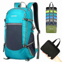 Folding Multifunctional Portable Outdoor Mountaineering Travel Waterproof Backpack