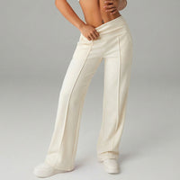 High-waisted Loose-fitting Wide-leg Womens Sweatpants
