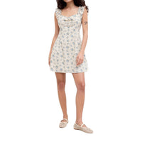 Women's Slim-fit Floral Slip Dress Sleeveless
