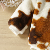 New Boys And Girls Neutral Infant Hair-free Printing Multicolor Cuff Rib Long-sleeved Triangle Romper