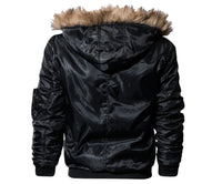 3D Plus Velvet Thick Winter Coat Coat Military Wear Tide Coat