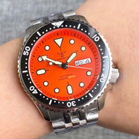 Commuter Business Mens Waterproof Mechanical With Weekly Calendar