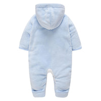 Long sleeve hooded romper