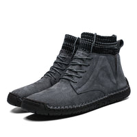 Men's Handmade Socks High Top Martin Boots