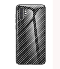 Phone case applies to A51 creative graded carbon fiber toughened glass A91 anti-fall protective case
