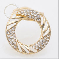 Women's Dual Purpose Silk Scarf Buckle