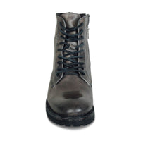 All-Match Low-Heel Square Heel Lace-Up Men's Boots
