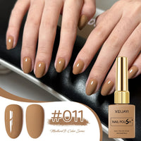 UV Polish Khaki Deerskin Brown Nail Salon Popular Color