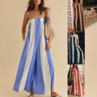 Fashion Top Wide-leg Pants Jumpsuit Women