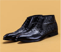 First layer cowhide men's Martin boots