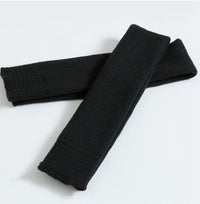 Step over the knee and pile up leg warmers