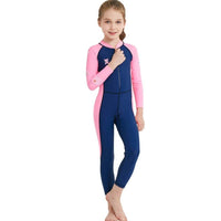 One-piece long-sleeved sunscreen and quick-drying wetsuit