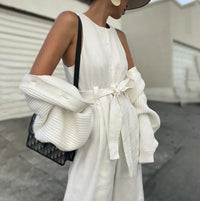 Beautiful and soft sleeveless jumpsuit