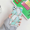 Stitched marble phone case