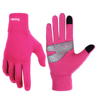 Silicone non-slip touch screen gloves