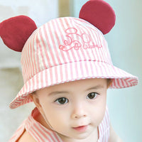 Cartoon striped pot hat