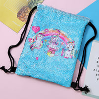 Backpack children cartoon drawstring school bag