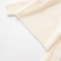 Classic Wool Blend Asymmetric Collar Sweater 4192122
