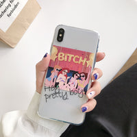 Compatible with Apple , Female funny princess phone case