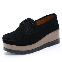 Spring And Summer Leisure Wedge Platform Shoes
