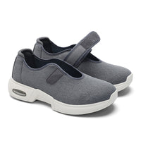 Walking Large-size Dad Widened Mom Mid- To Late-life Single-layer Shoes