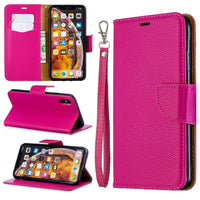 Suitable for Samsung litchi pattern card protection phone case
