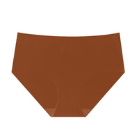 Cross-border Sports Mid-high Waist Traceless Panties Ice Silk Belly Contracting Hip Lifting