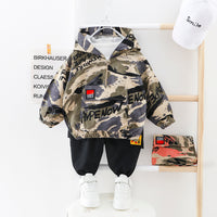 Wild casual camouflage children's clothing