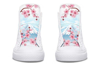 Printed Couple High-top Canvas Shoes