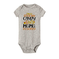 Baby triangle creeper short sleeve