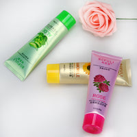 Hand Cream Aloe Moisturizing Hydrating Rose Skin Rejuvenation