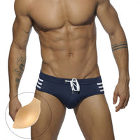 Men's Low Waist Swimming Trunks Fitness Exercise