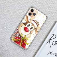 Christmas transparent phone case