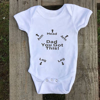 Baby short sleeve bodysuit