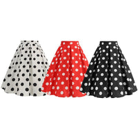 Versatile Slimming A-line Flared Skirt