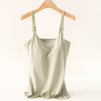 Pregnancy Pregnant Woman Breastfeeding Cotton Camisole With Chest Pad