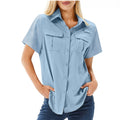 Multi-pocket Breathable UV-protective Lightweight Outdoor Shirt