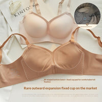 Extended-cup Non-adjustable Bra For Women With Smaller Busts Enhances And Lifts The Cleavage