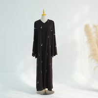 European And American Dubai Fashion Flower Embroidered Cardigan