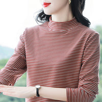 Women's AutumnWinter New Inner-Layer Warm Long-Sleeve Top