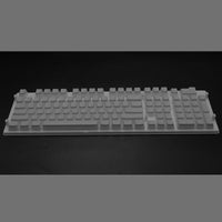 Pudding 108 Key Double Skin Pudding Cream PBT104 Two-color Milk Skin Mechanical Keyboard Translucent Keycap