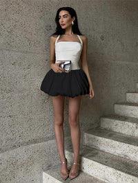 Womens Waist-Cinching Figure-Hugging Halter Neck Chic Sexy Dress